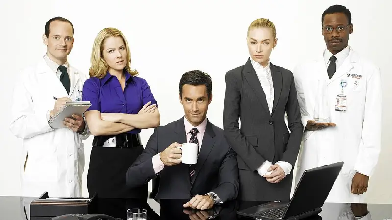 Better Off Ted - A satirical workplace comedy, centered around the employees of a stereotypically evil megacorporation